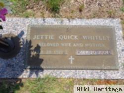 Jettie Quick Whitley