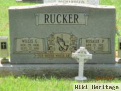 Willis G Rucker