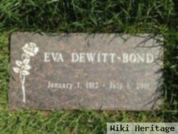 Eva Dewitt Bond