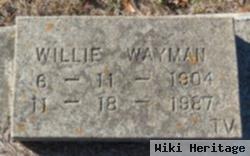 Willie Wayman