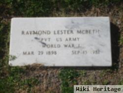 Raymond Lester Mcbeth