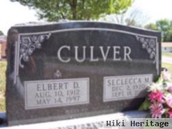 Elbert D. Culver