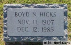 Boyd N Hicks