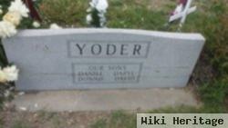 Jerald "jerry" Yoder