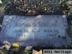 Alvina D Dickman Schultz