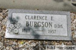 Dr Clarence E Burgson, Dds