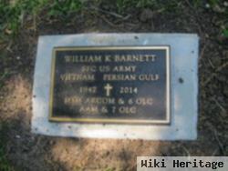 Sgt William K. "bill" Barnett