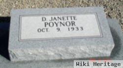 D Janette Chandler Poynor