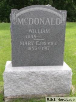 Mary E. Akers Mcdonald