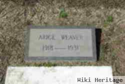 Arice Weaver