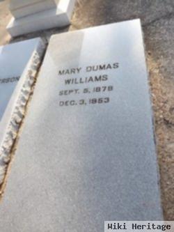 Mary Dumas Williams