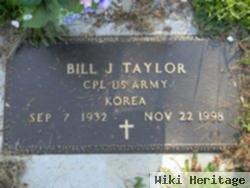 Bill J "buck" Taylor