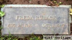 Freda Hurst Ruback