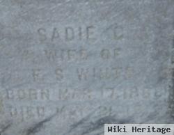 Sarah C. "sadie" Meyers White