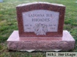 Ladonna Sue "donna" Rhoades