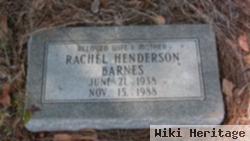 Rachel Henderson Barnes