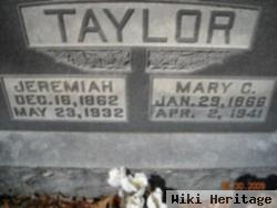 Jeremiah "jerry" Taylor