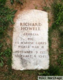 Pfc Richard Howell