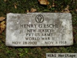 Pvt Henry G Esche