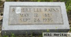 Robert Lee Rains