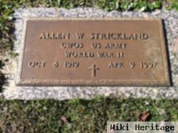 Allen W Strickland