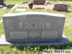 M Dovie Rowell