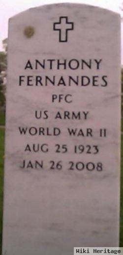 Pfc Anthony Fernandes