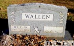 Ira Estelle Wallen, Sr.