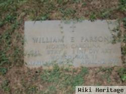 William E Parsons