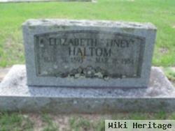 Elizabeth "tiney" Moore Haltom