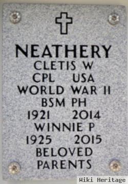 Cletis Wendell Neathery