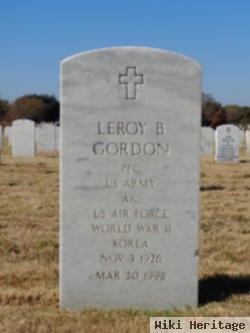 Leroy B Gordon