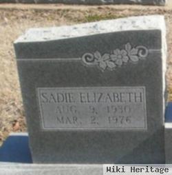 Sadie Elizabeth Horne