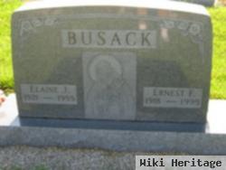 Ernest F Busack