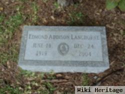 Edmond Addison Langhorne