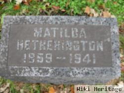 Matilda Hetherington