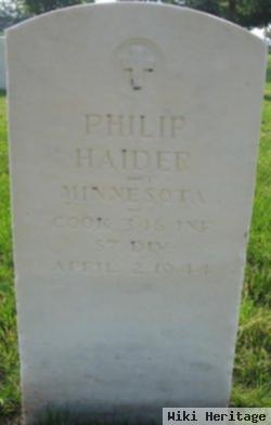 Philip Haider