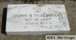 John B. Shalander