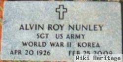 Alvin Roy "pop" Nunley