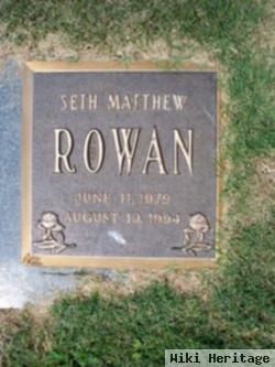 Seth Matthew Rowan