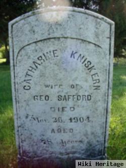 Catharine Kniskern Safford