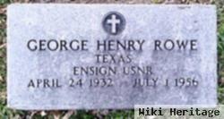 Ens George Henry Rowe