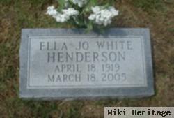 Ella Jo White Henderson