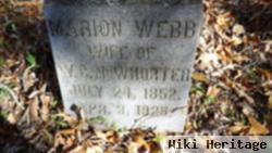 Marion G. Webb Mcwhorter