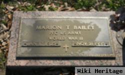 Marion T. Bailey