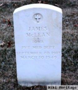 Pvt James Mclean