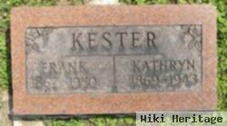 William Francis "frank" Kester