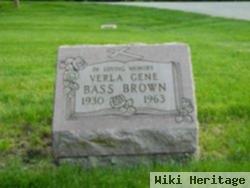 Verla Gene Bass Brown