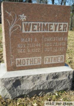 Mary A Wehmeyer