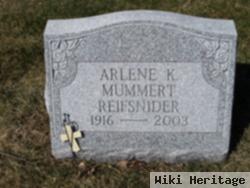 Arlene K. Baumgardner Mummert Reifsnider